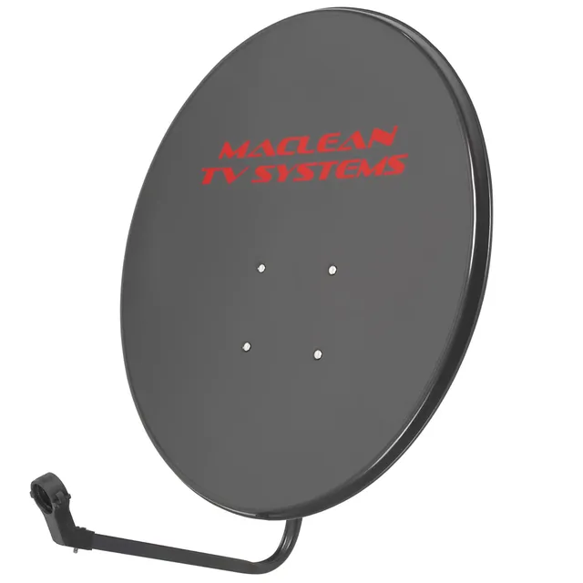 Maclean MCTV-929 Satellitenschüssel 90cm Stahl mit LNB-Arm