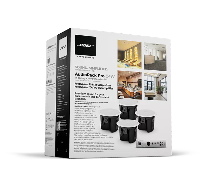 Bose Professional AudioPack Pro C4W Soundsystem Set