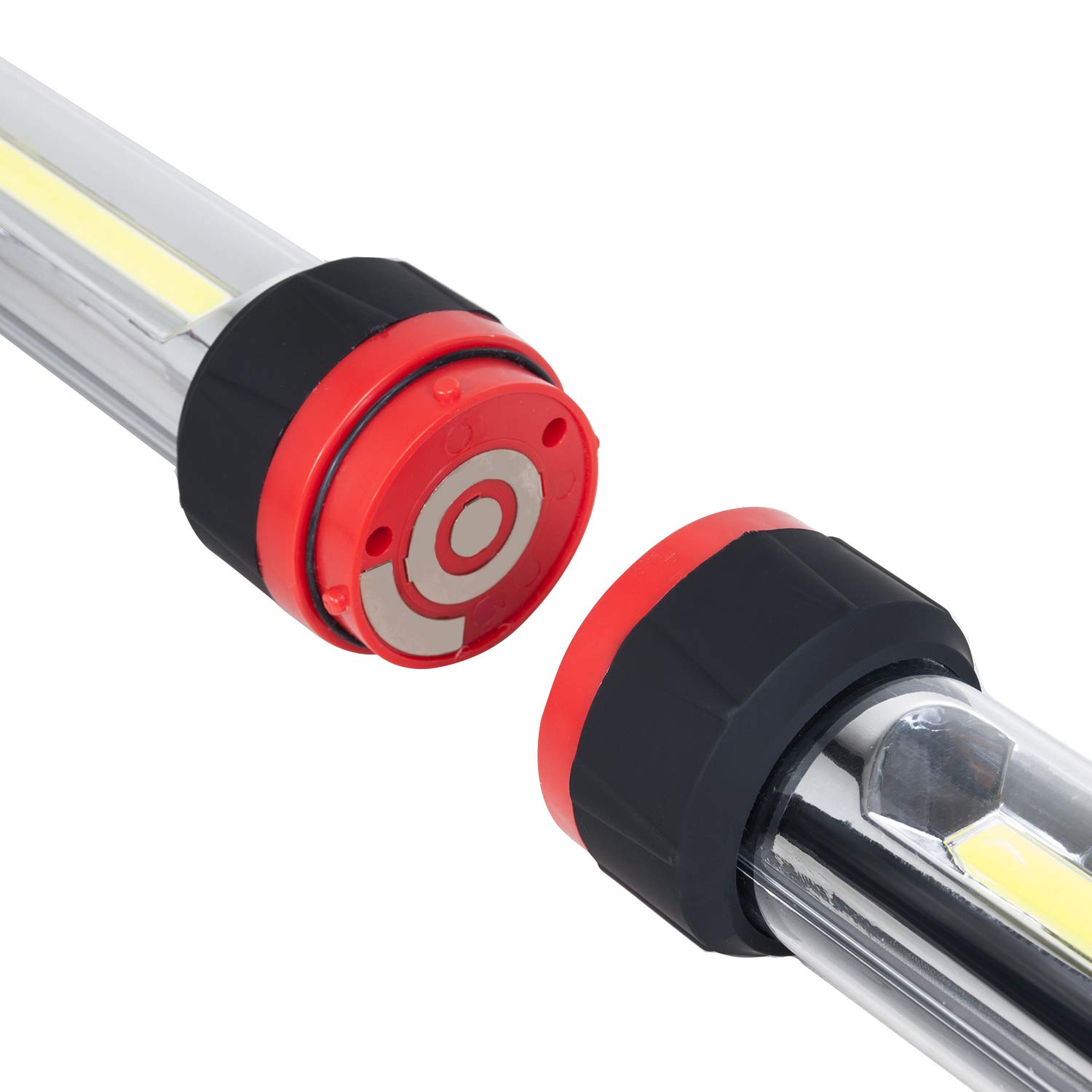 Maclean Energy COB LED Werkstattlampe XXL Magnet 1200lm 2er