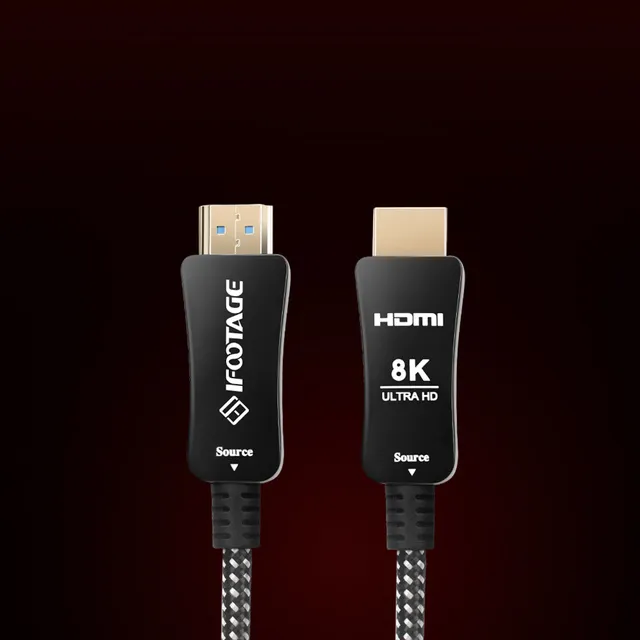 iFootage HDMI Cable HDMI Kabel 8K HDR 15m Glasfaser