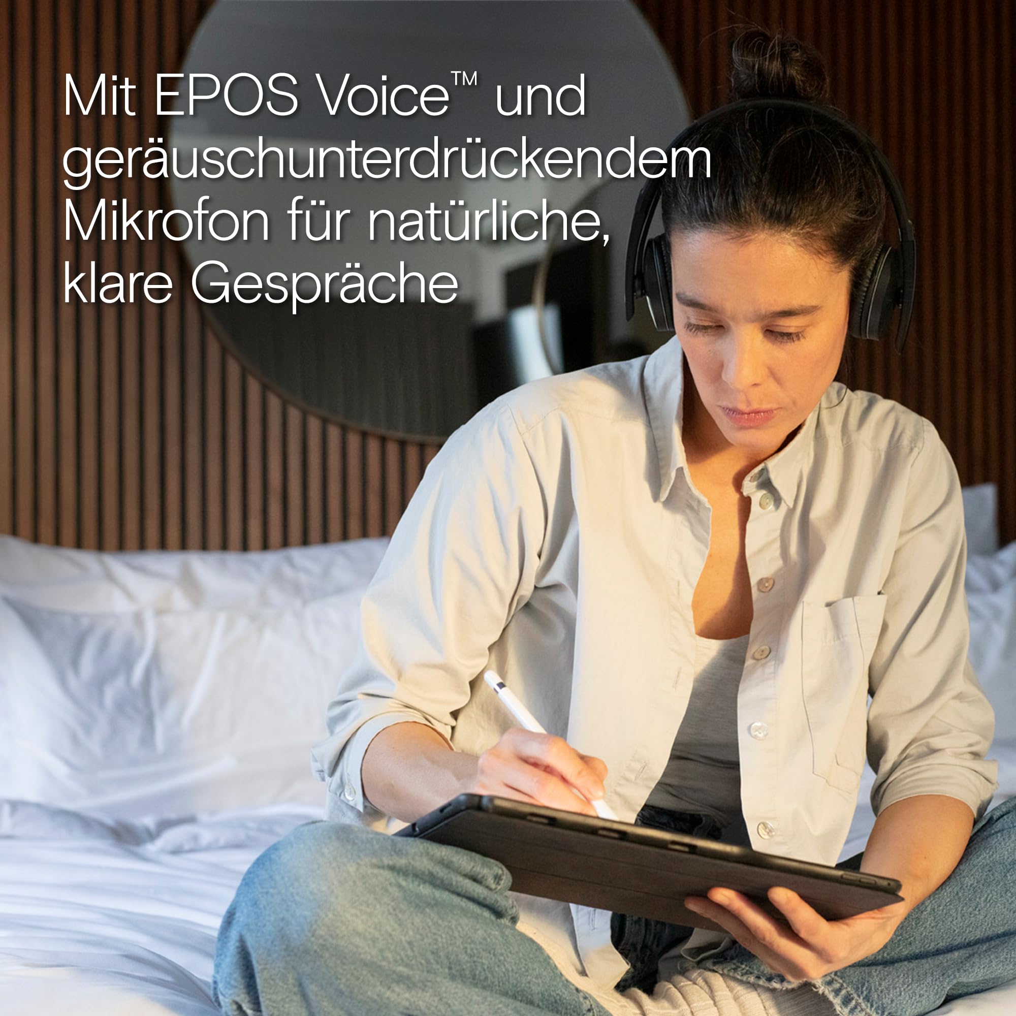 EPOS ADAPT C50 Wireless Headset On-Ear Teams 27 h
