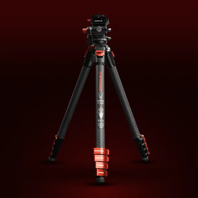 iFootage Gazelle TC3BS + K3S Dreibeinstativ mit Kopf