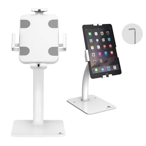 Maclean MC-468 Tablet Halterung Weiß 7,9-11 Zoll Tisch Wand