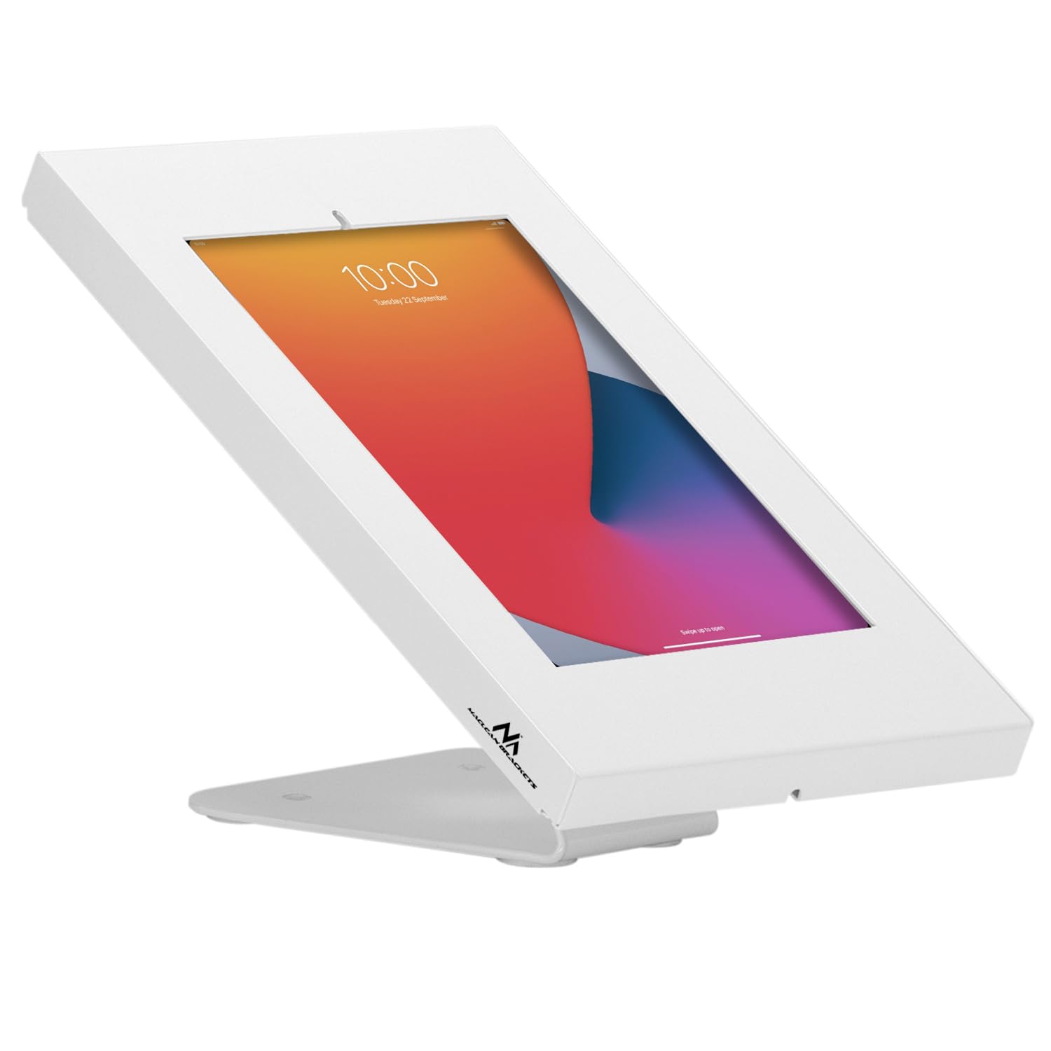 Maclean Brackets MC-475 Tablet-Halterung Weiß Diebstahlschutz 9,7-11"