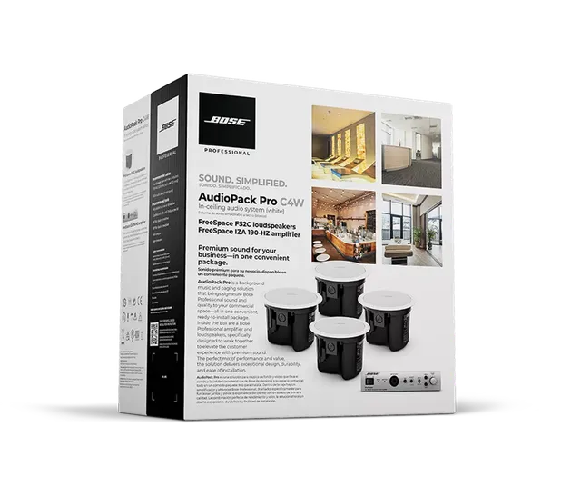 Bose Professional AudioPack Pro C4W Soundsystem Set