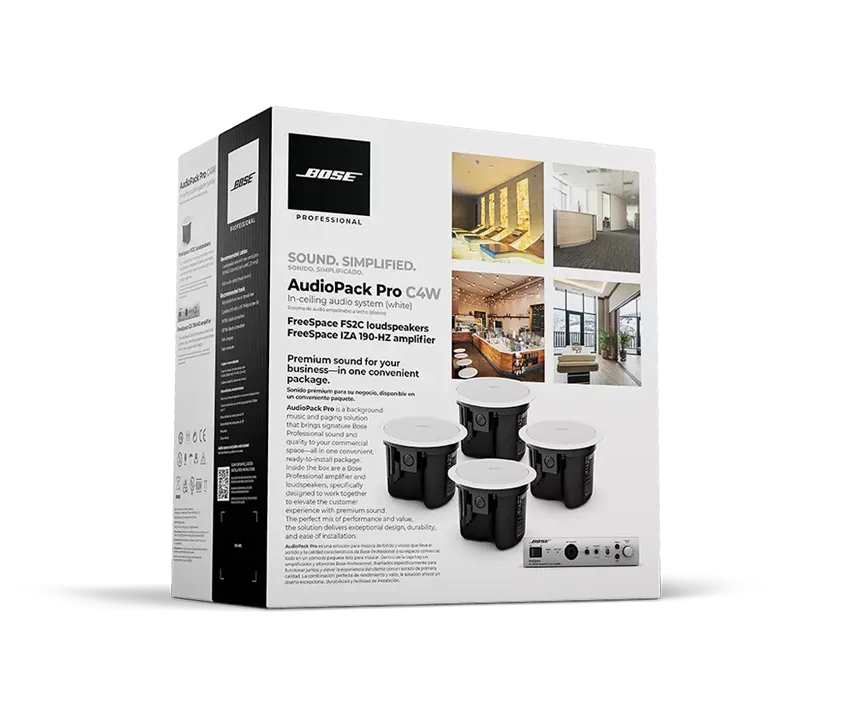 Bose Professional AudioPack Pro C4W Soundsystem Set