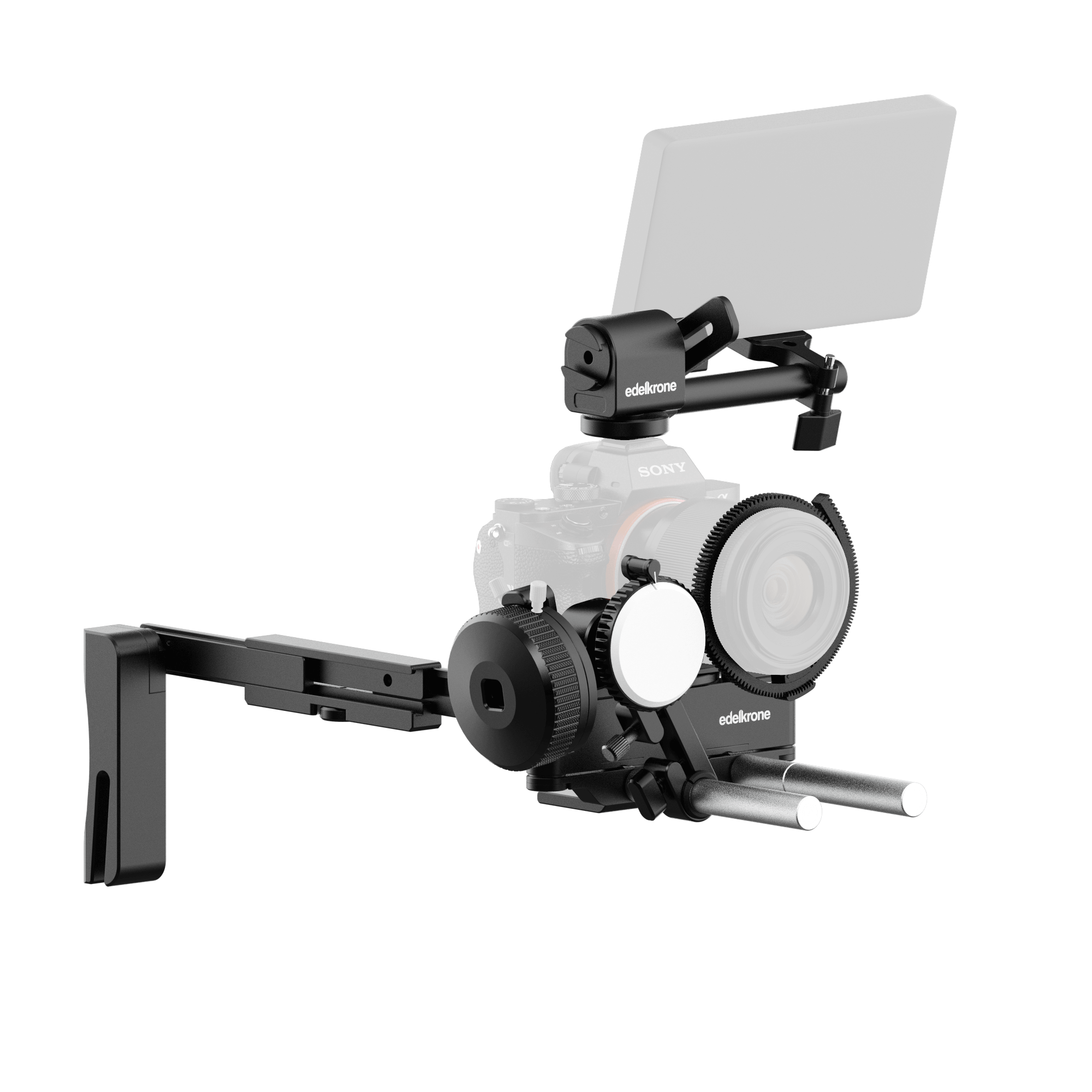 Edelkrone Run-and-Gun Bundle Kamera-Rig Set mit Monitorhalter