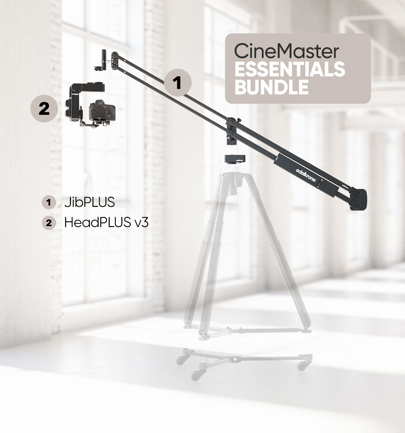 Edelkrone CineMaster Bundle JibPLUS Set Essentials v3 Standard