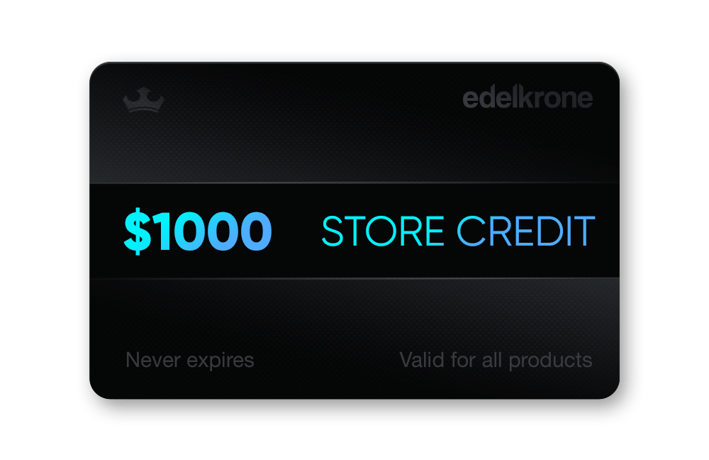 Edelkrone Store Credit Geschenkgutschein 100 Guthaben