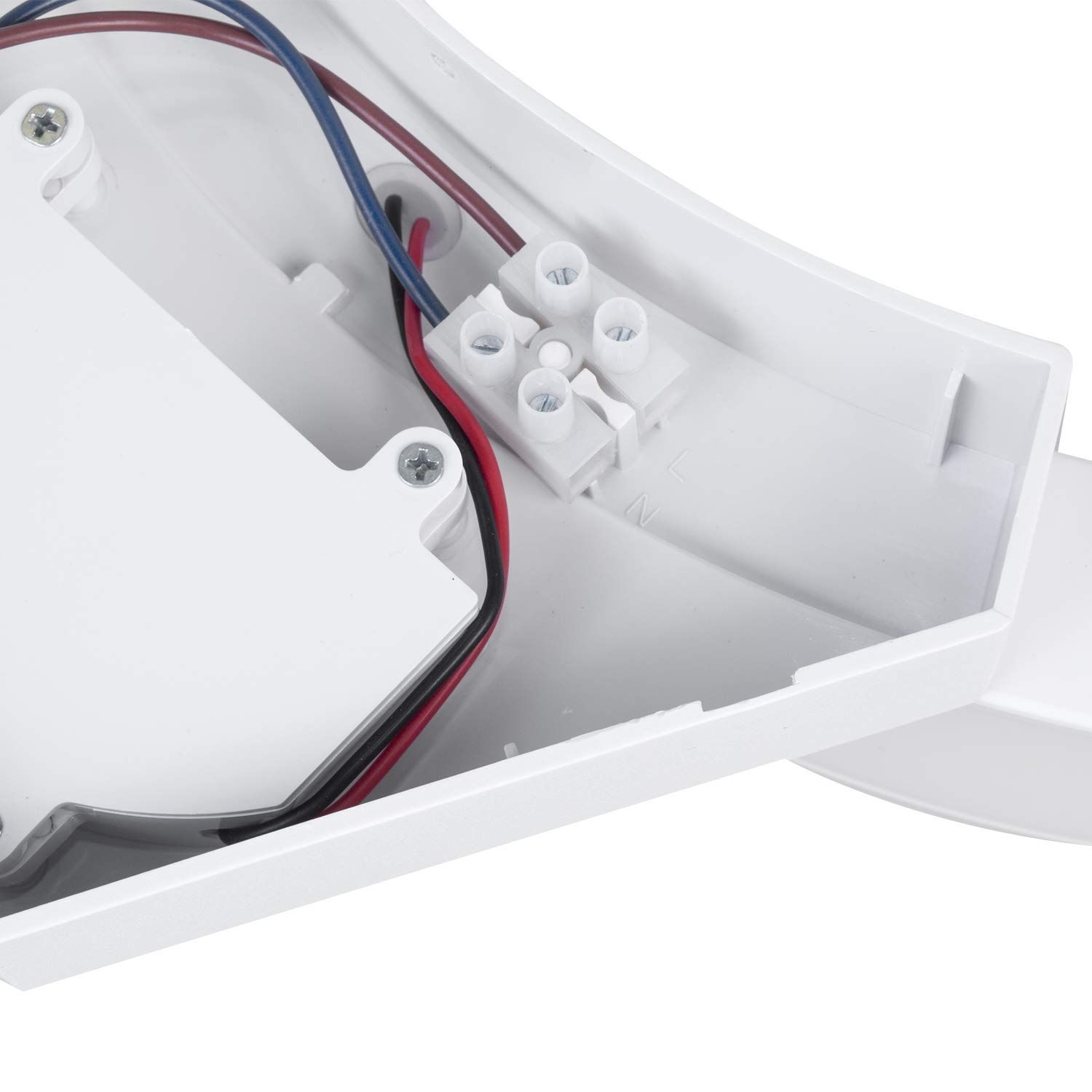 Maclean Energy MCE290 LED Lampe Bewegungsmelder Weiß IP54