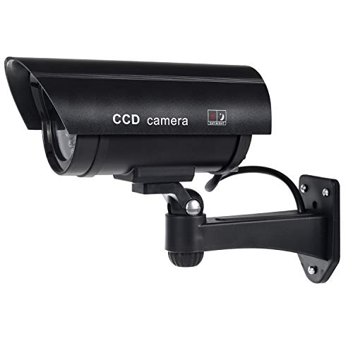 Maclean IR1100B Kamera-Attrappe Dummy LED schwarz
