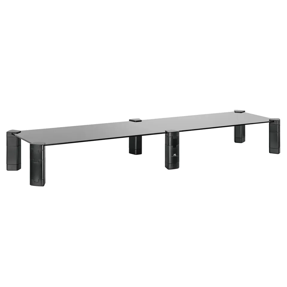 Maclean Brackets MC-936 Doppel-Monitorständer Glas 20kg