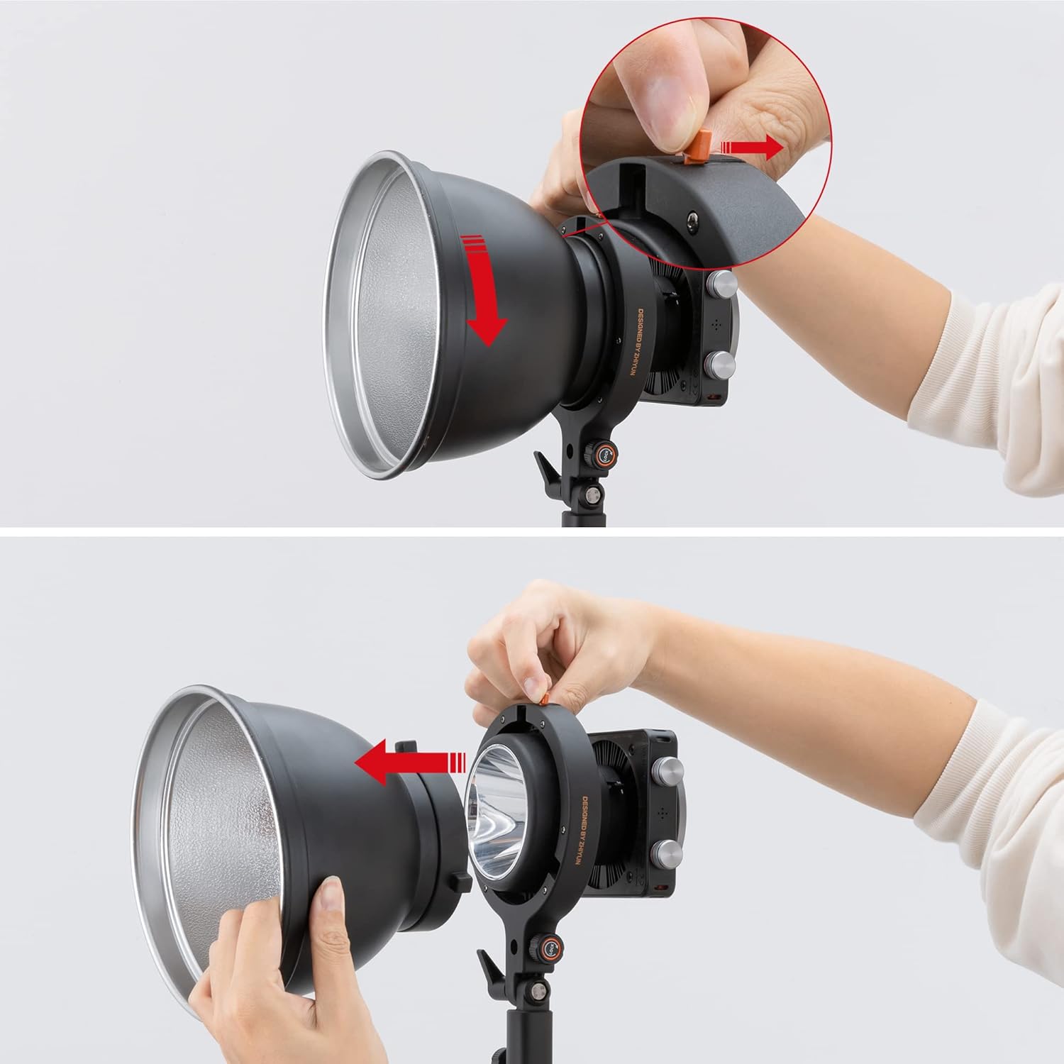 Zhiyun Bowens Mount Adapter B ZY auf Bowens