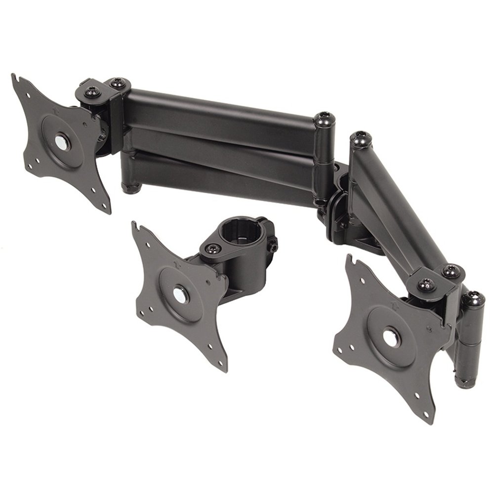Maclean Brackets MC-691 Monitorarm 3-Fach 13-27 Zoll Tisch