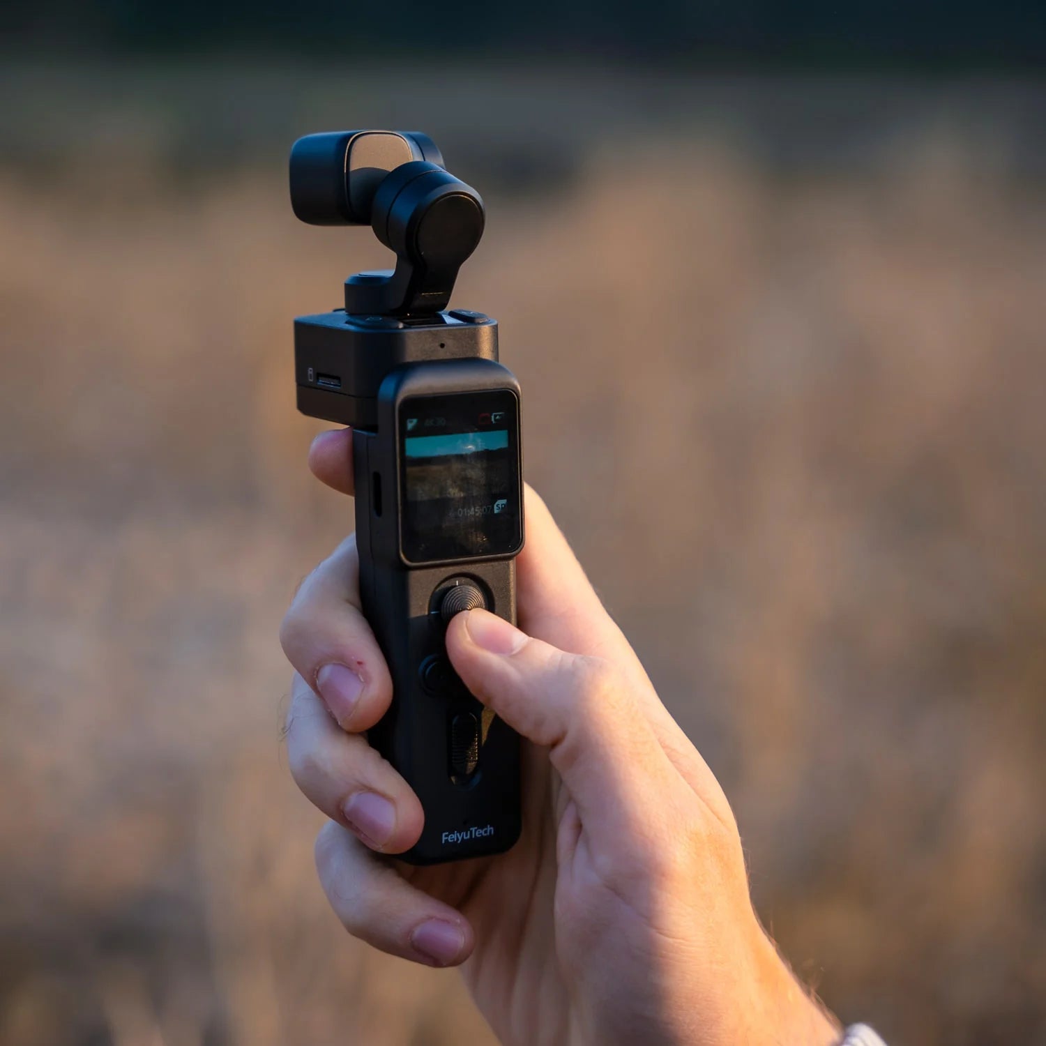 FeiyuTech Gimbal Camera Pocket 3 Actioncam 4K Remote Kit