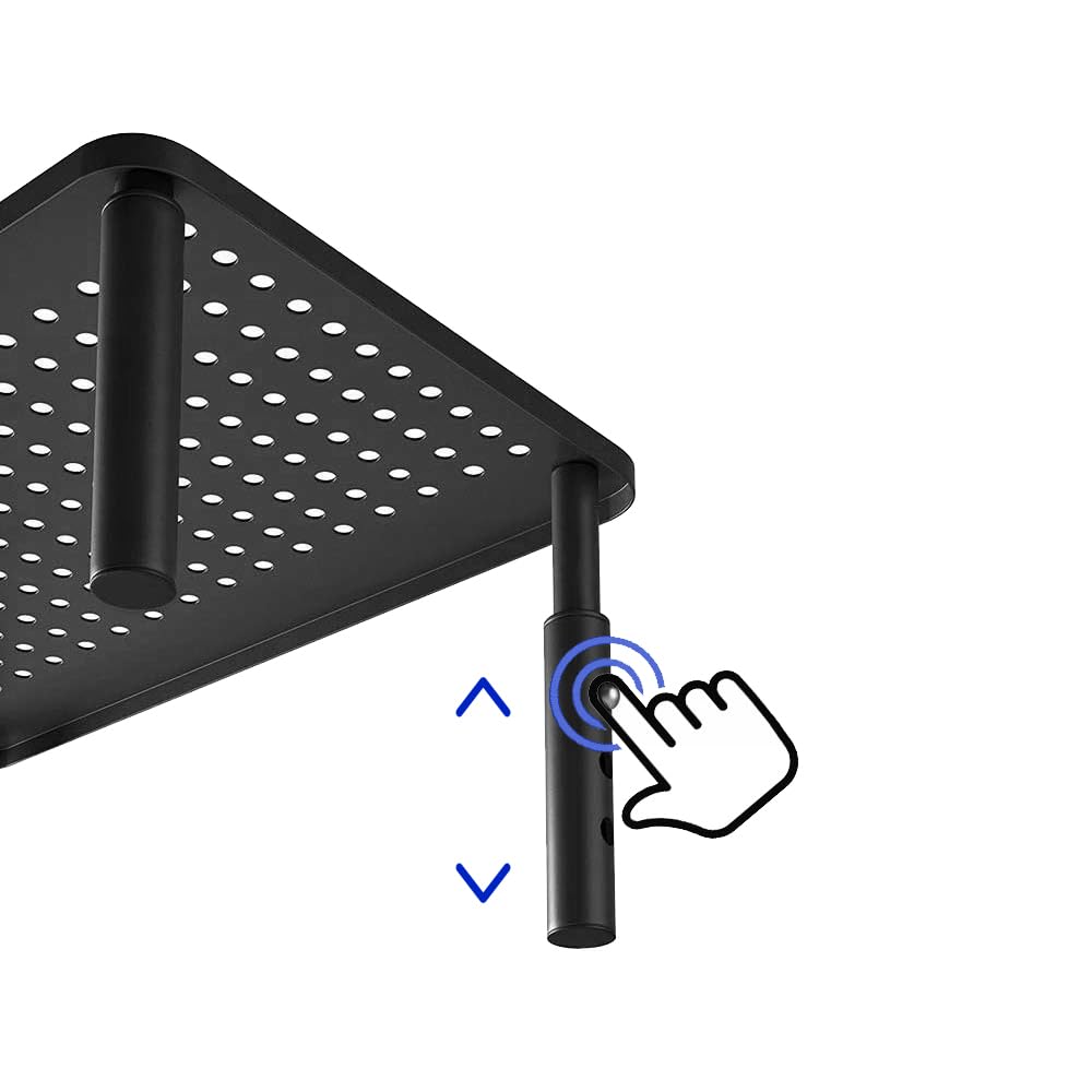 Maclean Brackets MC-947 Monitorständer Schwarz 370x235 mm 20 kg