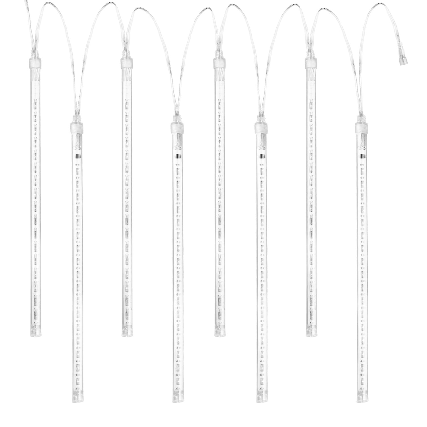 Maclean Energy MCE412 Eiszapfen Lichterkette 144 LED RGB 2,4m IP44