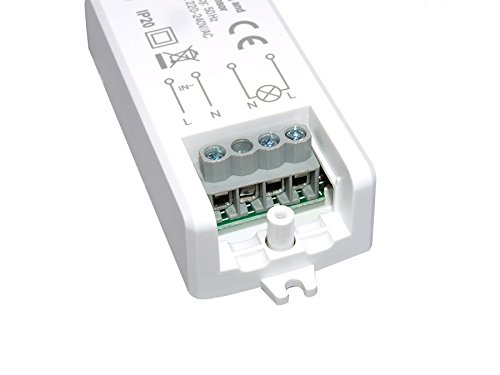 Maclean Energy MCE135 Tür-Bewegungsmelder PIR Einbau 5 m