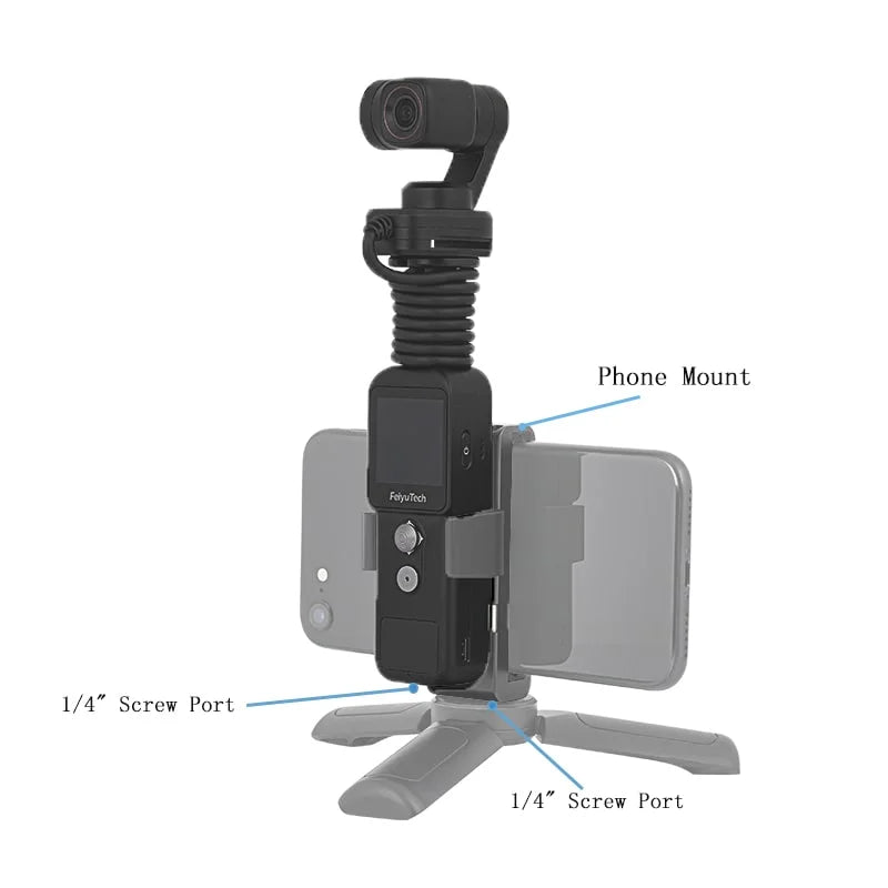 FeiyuTech Pocket 2S Gimbal-Kamera 130° 3-Achs stabilisiert