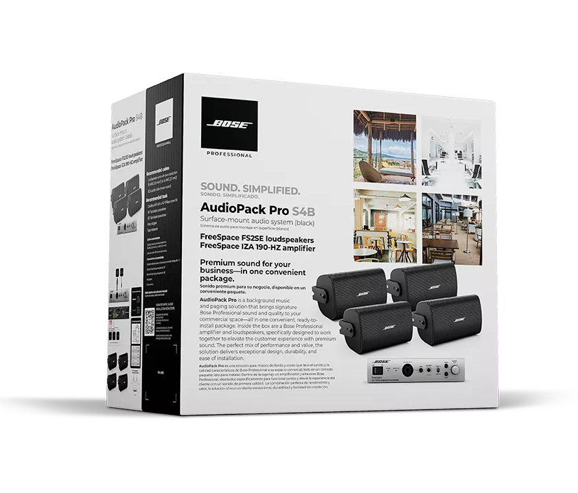 Bose Professional AudioPack Pro S4B Soundsystem Komplettset