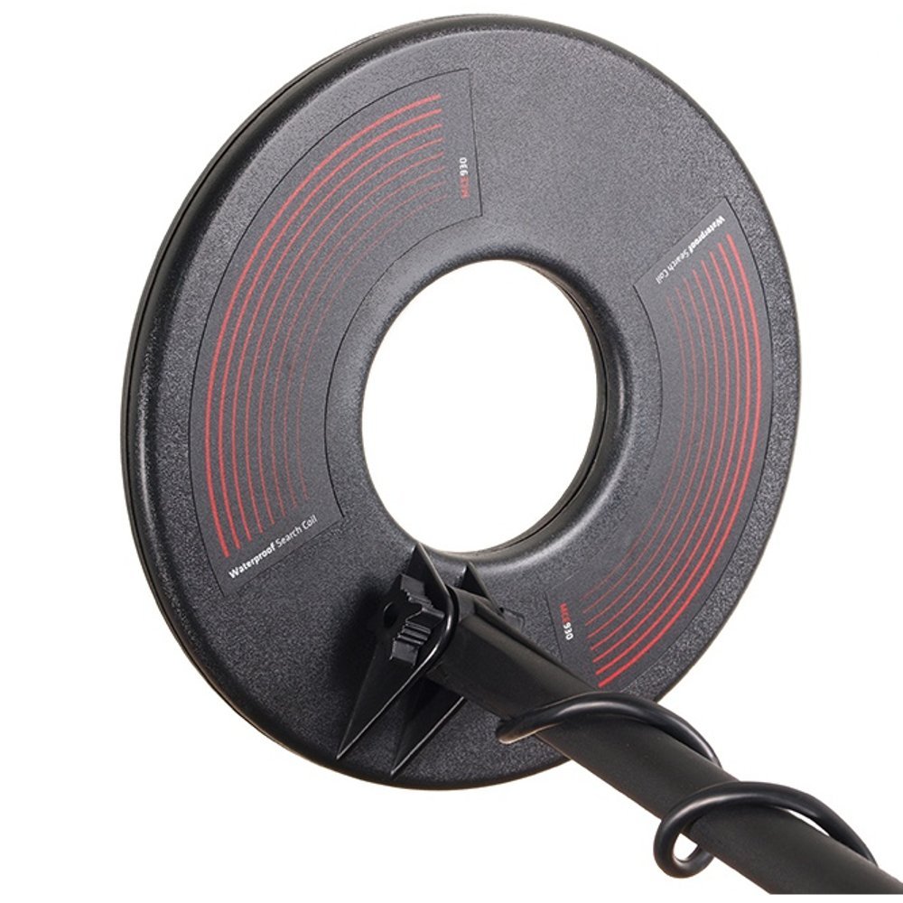Maclean Energy MCE930 Metalldetektor schwarz wasserdichte Spule