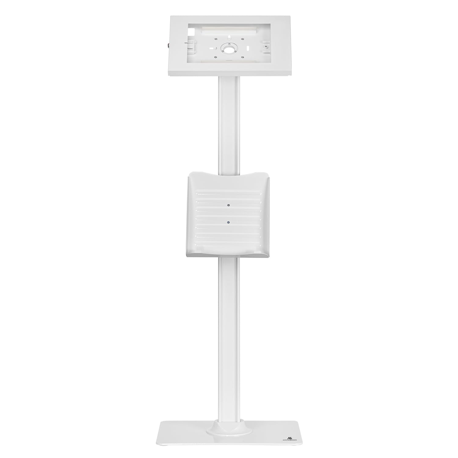 Maclean MC-476 Tablet Bodenständer Weiß Prospekthalter