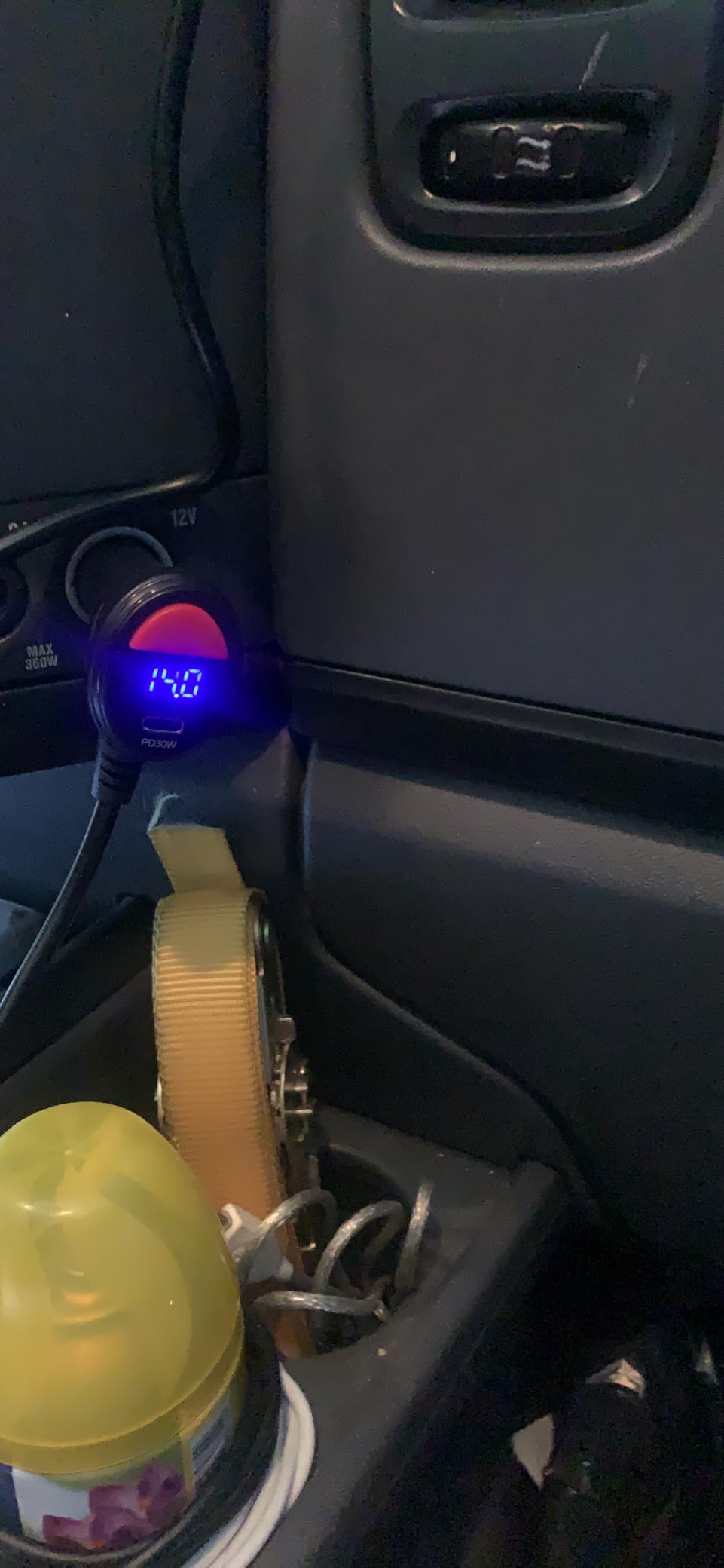 Maclean 3-Fach Kfz-Verteiler Zigarettenanzünder USB-C PD 18W