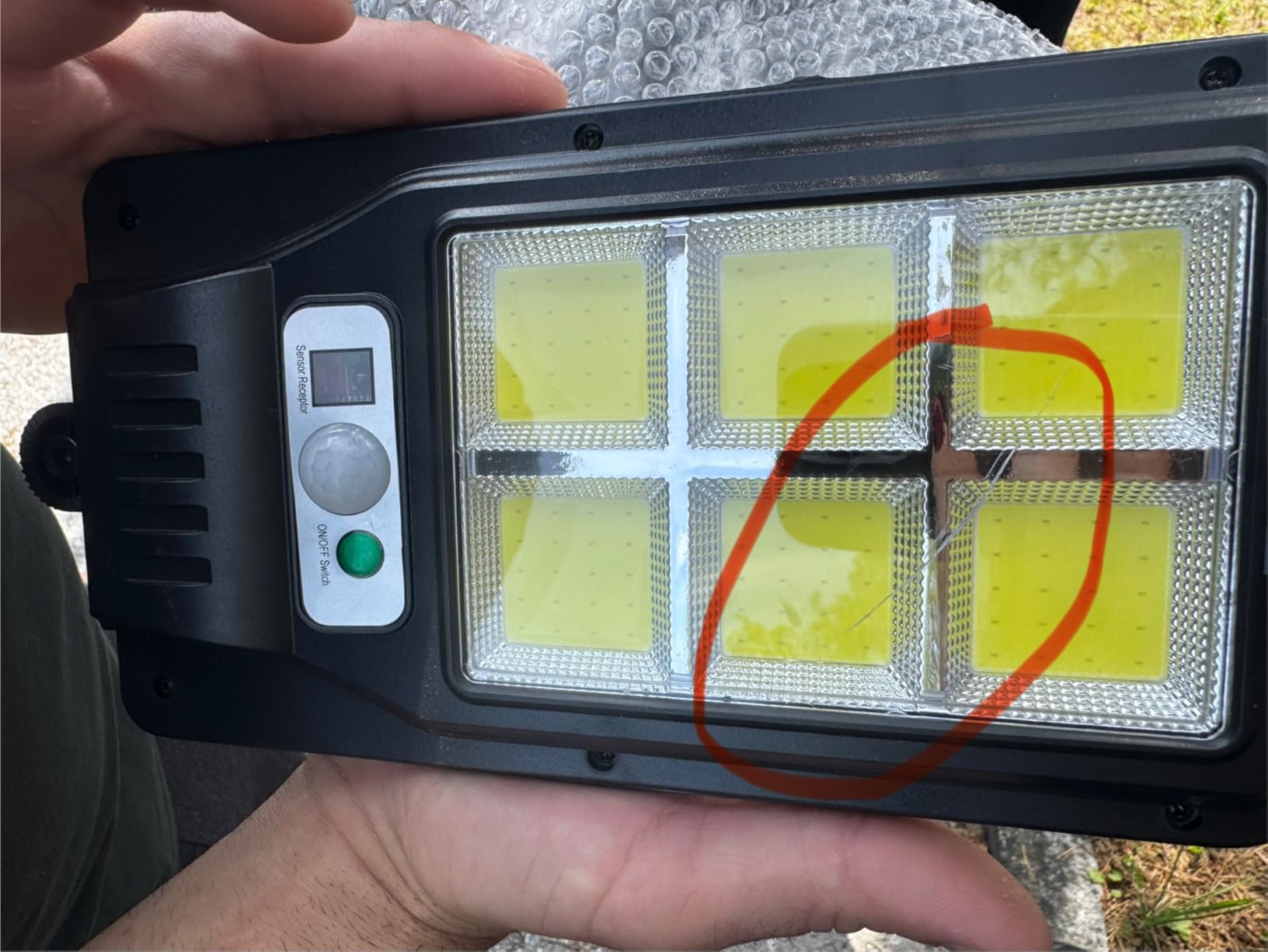Maclean MCE446 Solar Straßenlaterne 400 lm IP54 mit Fernbedienung
