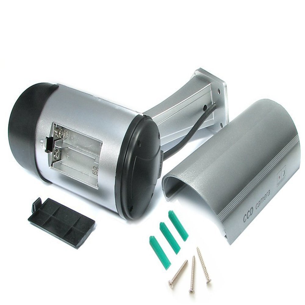 Maclean IR1100 S Kamera Dummy Attrappe mit LED Outdoor