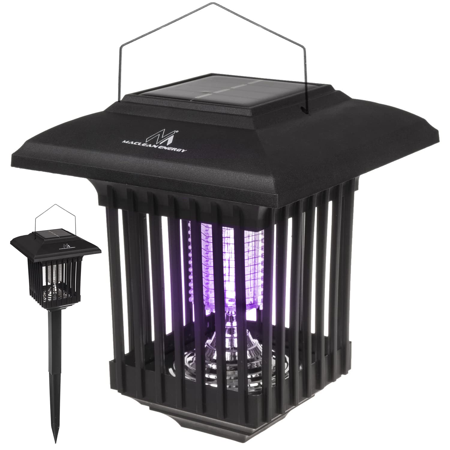 Maclean MCE448 Solar Mückenlampe Insektenvernichter IP44