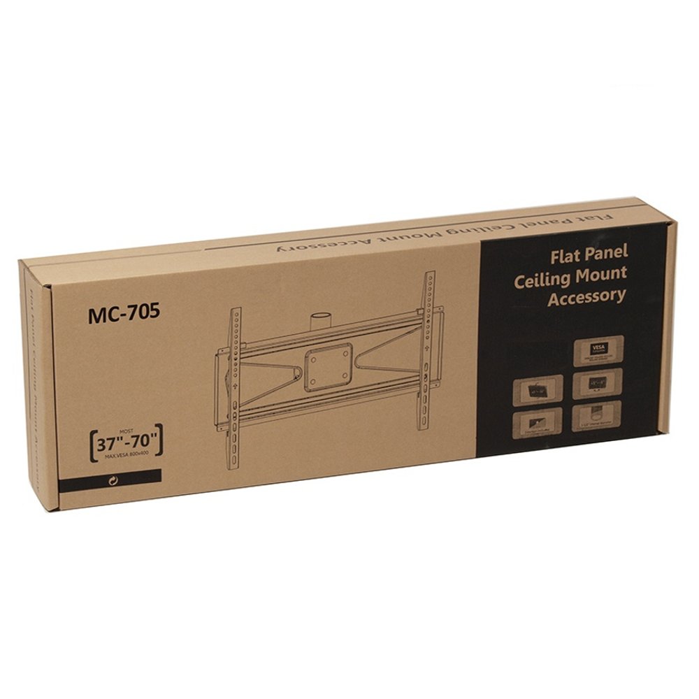 Maclean Energy MC-705 TV-Deckenhalterung 37-70" 50kg schwenkbar