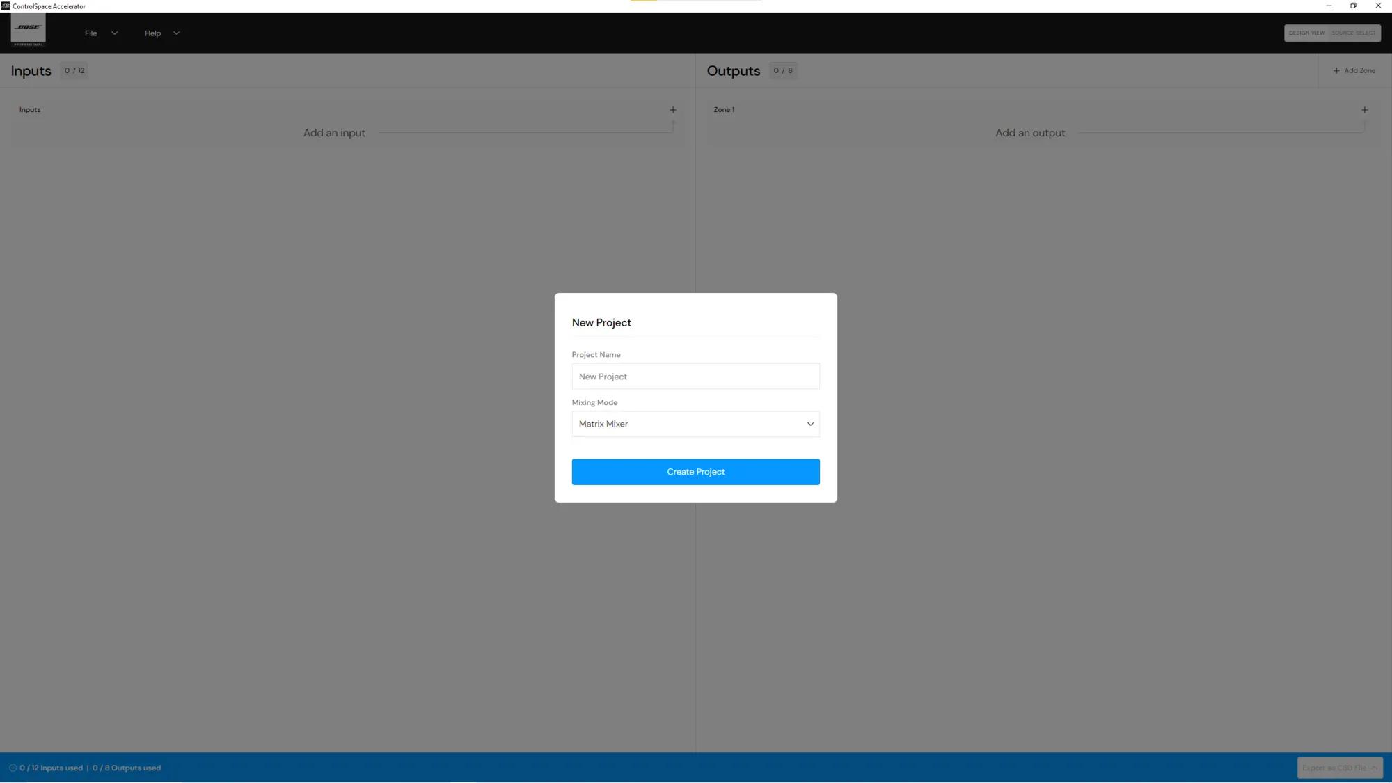 Bose Professional ControlSpace Accelerator Steuerungssoftware DSP