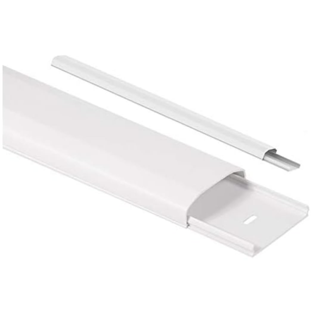 Maclean Brackets MC-695 W Kabelkanal 750 mm Weiß Kunststoff