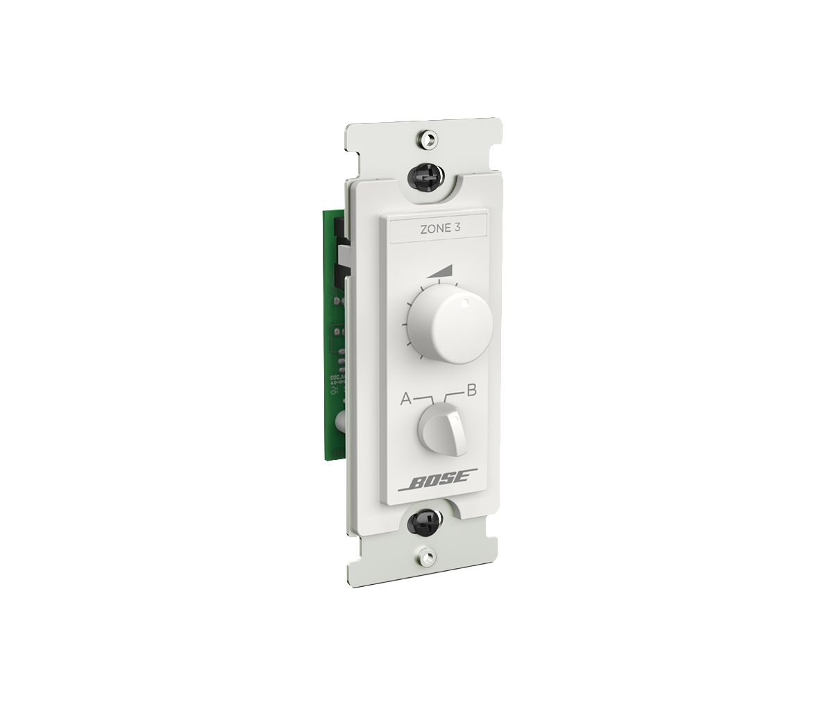 Bose Professional ControlCenter CC-2 Zonencontroller Wandregler weiss