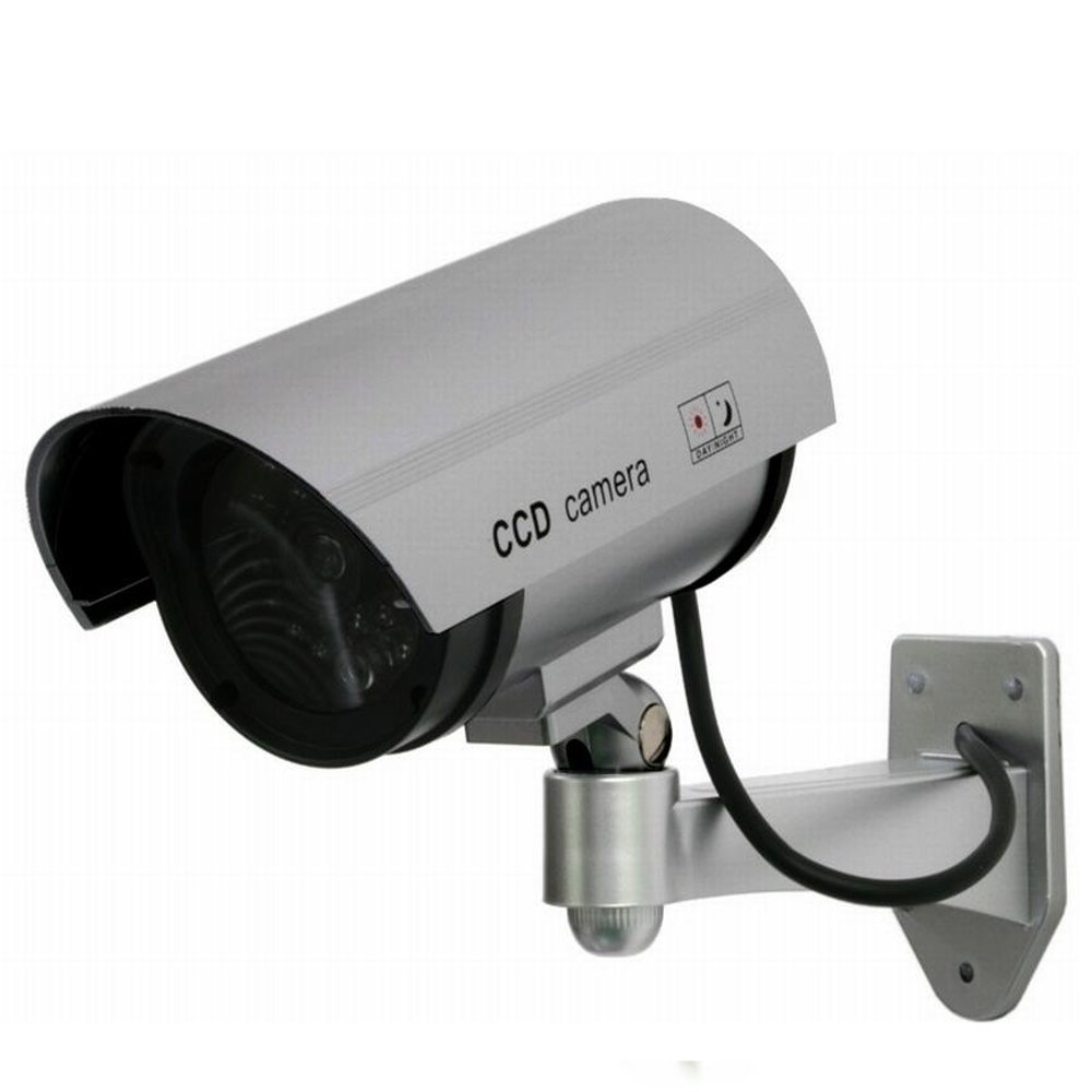 Maclean IR1100 S Kamera Dummy Attrappe mit LED Outdoor