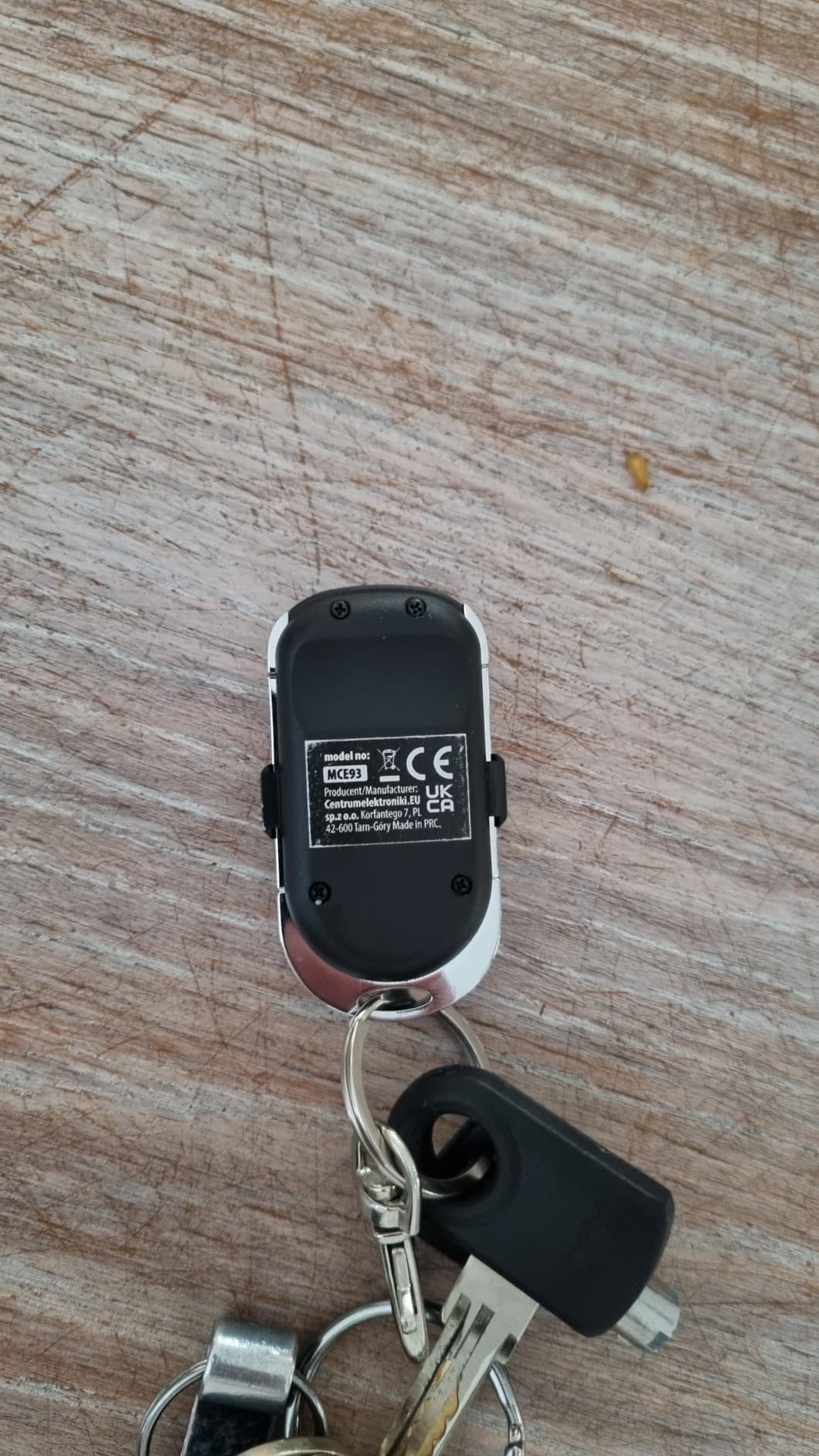 Maclean MCE93 Universal-Fernbedienung Toröffner 868,3 MHz 4-Tasten