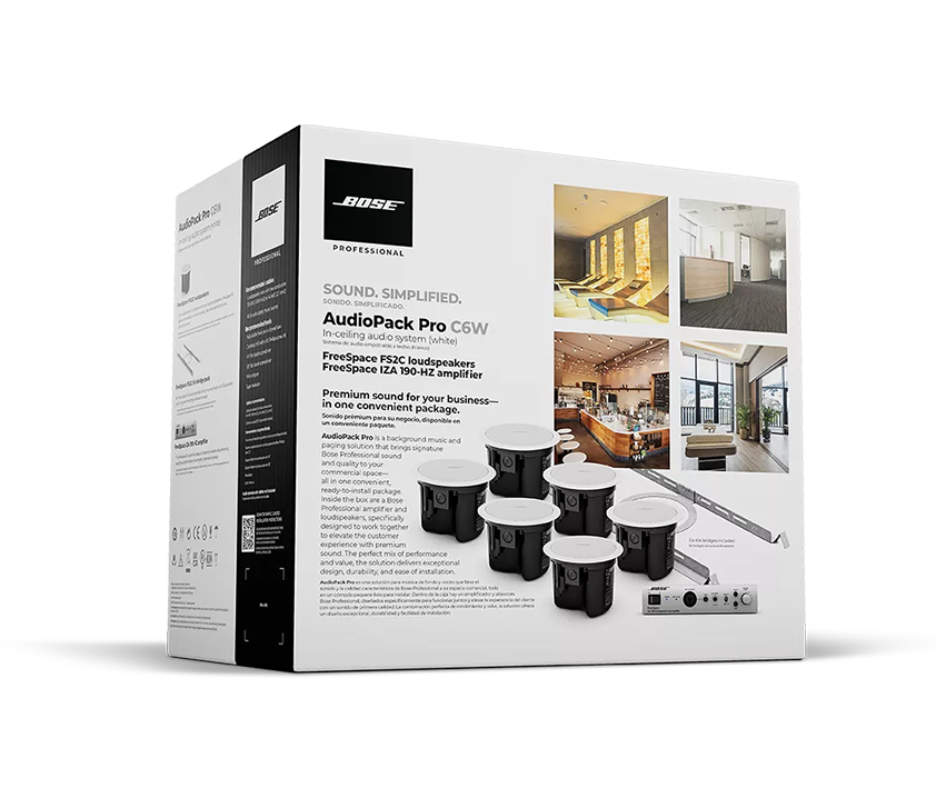 Bose Professional AudioPack Pro C6W Soundsystem Set