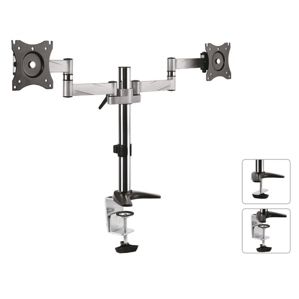 Maclean MC-714 Dual Monitorhalter 13-27 Zoll