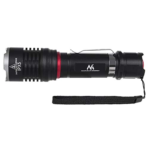 Maclean Energy MCE220 LED-Taschenlampe 800 lm Fahrradhalter USB