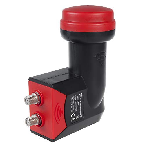 Maclean MCTV-252 Twin LNB SAT-Konverter 0,3 dB 2 Teilnehmer