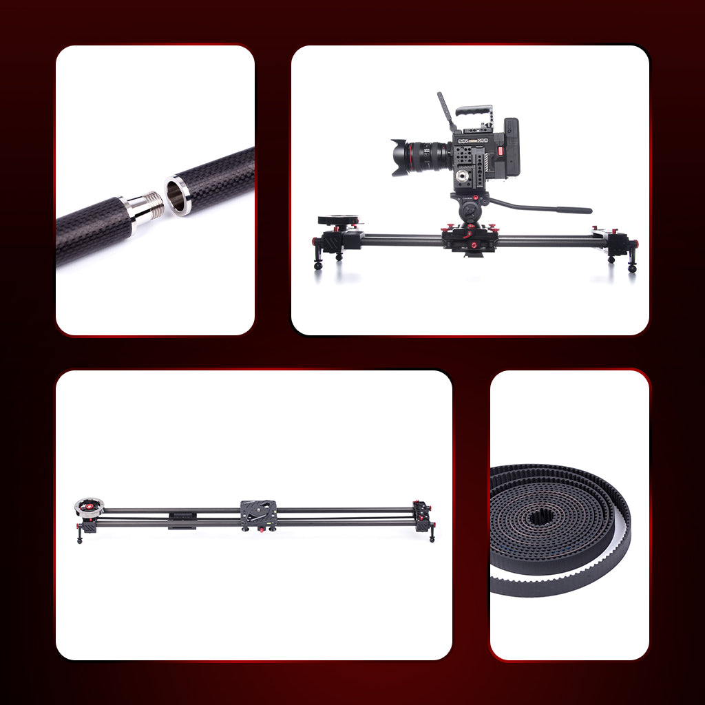 iFootage Shark Slider S1 Bundle Kameraslider mit Schwungrad