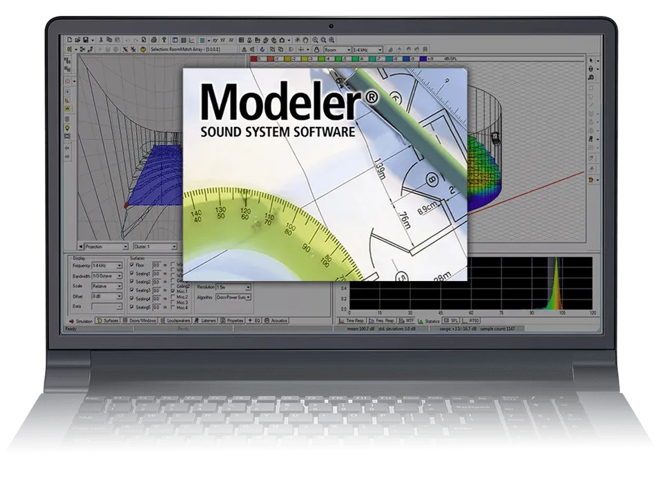 Bose Professional Modeler Software Akustikplanung