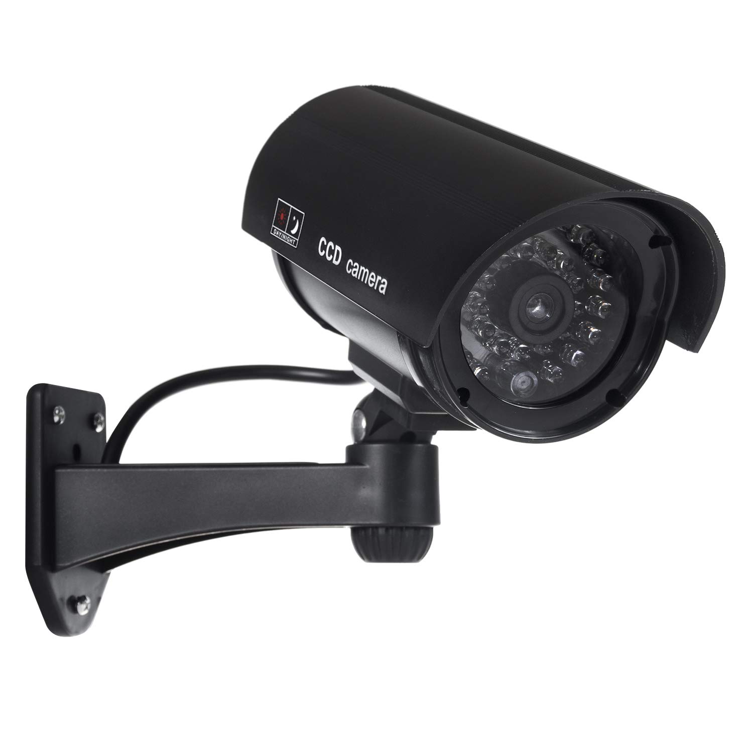 Maclean IR1100B Kamera-Attrappe Dummy LED schwarz
