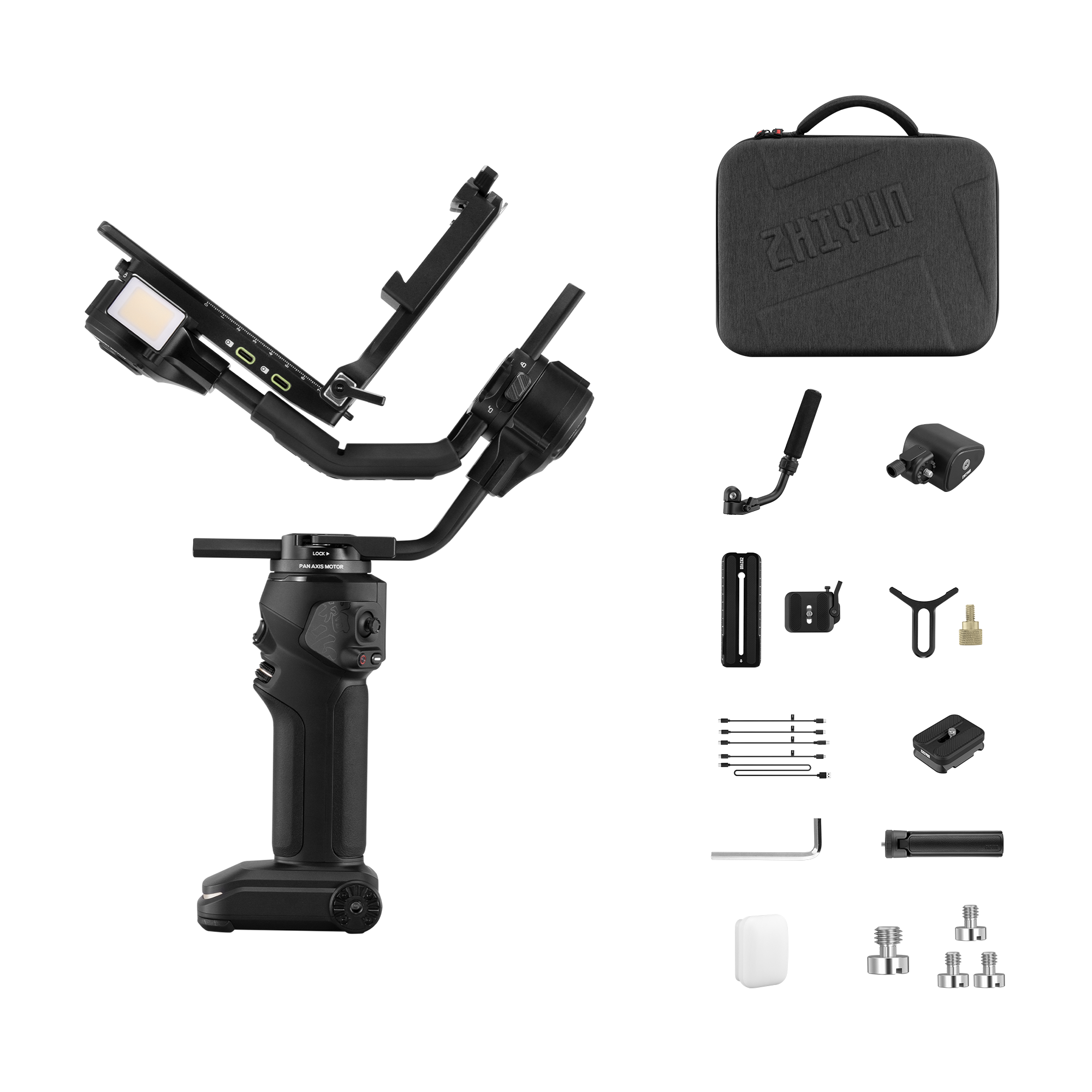 Zhiyun Crane 4 Kamera Gimbal 4,5 kg Standard mit Licht