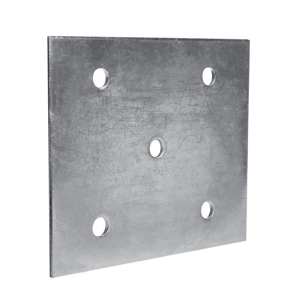 Maclean MCTV-567 Montageplatte Balkonhalterung 130x110mm Stahl