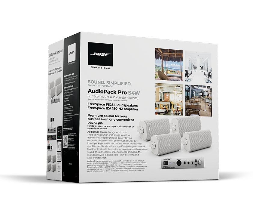 Bose Professional AudioPack Pro S4B Soundsystem Komplettset