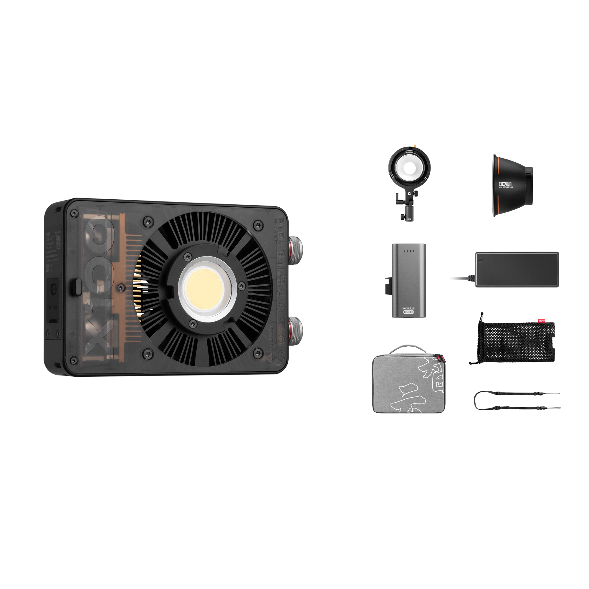 Zhiyun Molus X100 Videoleuchte 100W Standard EU 385g