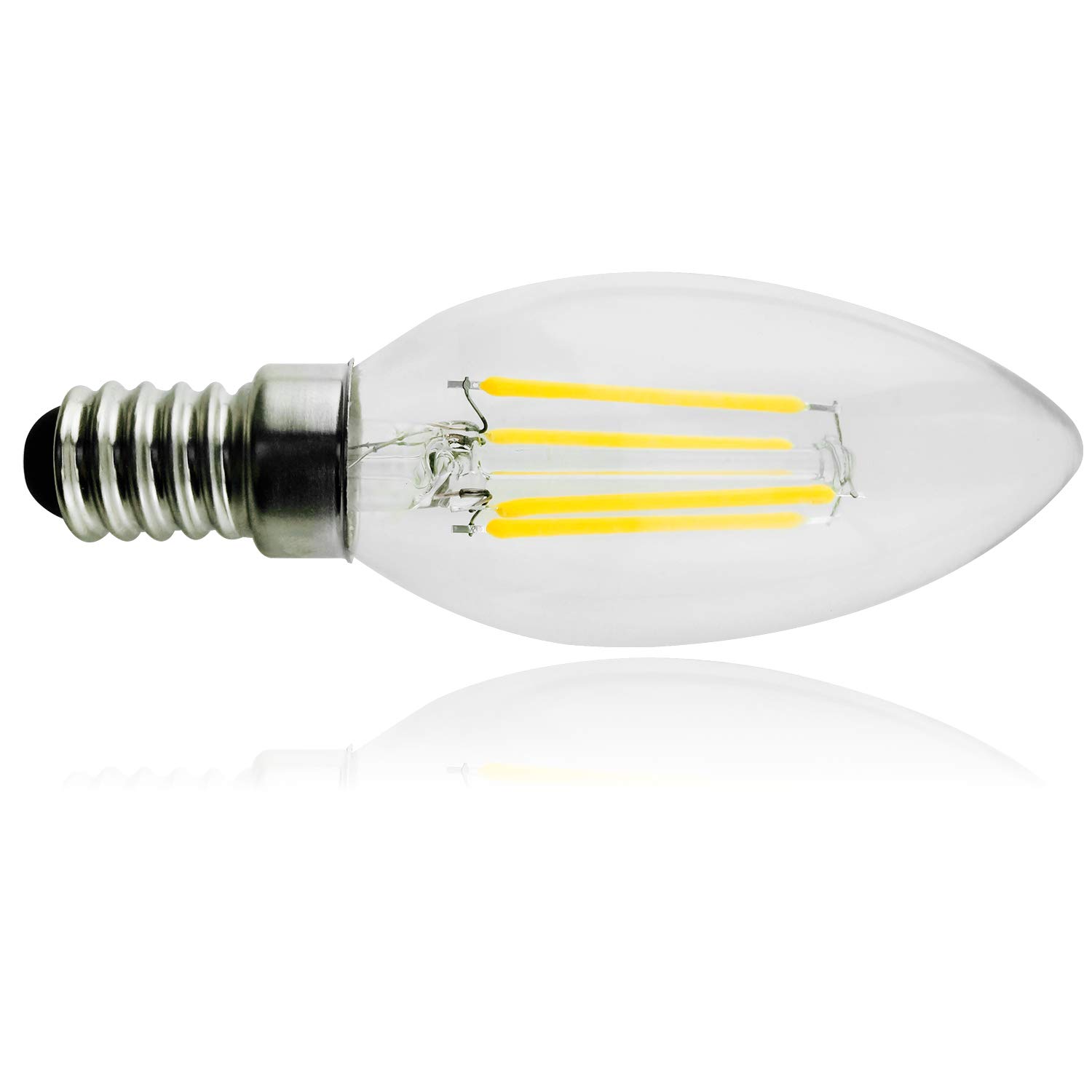 Maclean Energy MCE286 LED Glühbirne E14 6W warmweiß Kerze