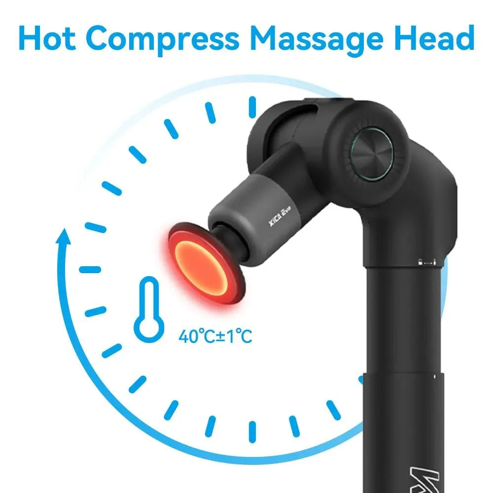 KiCA EVO Massagepistole klappbar 6 Köpfe 6 Stufen