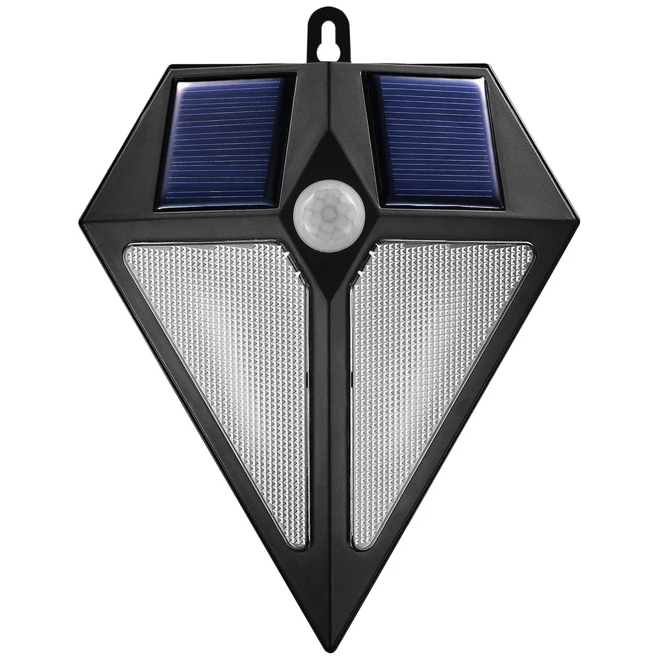 Maclean MCE168 Solarlampe Außen mit Bewegungsmelder IP65